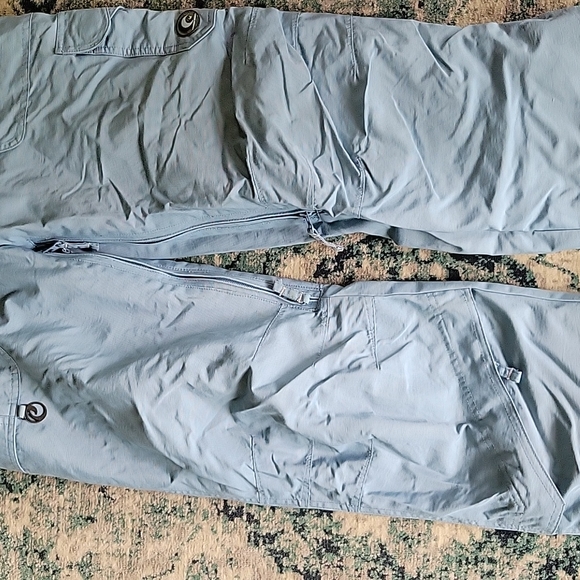 Powder Room Snowboard Pants - baby blue, women size M - Picture 6 of 6